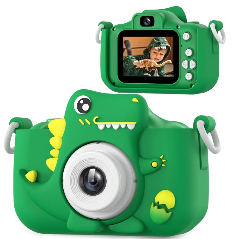 Colorful Camera for Kids in the Shape of a Dinosaur