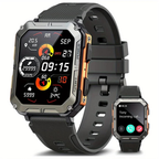 Rugged Smartwatch with Health Tracking & Calls