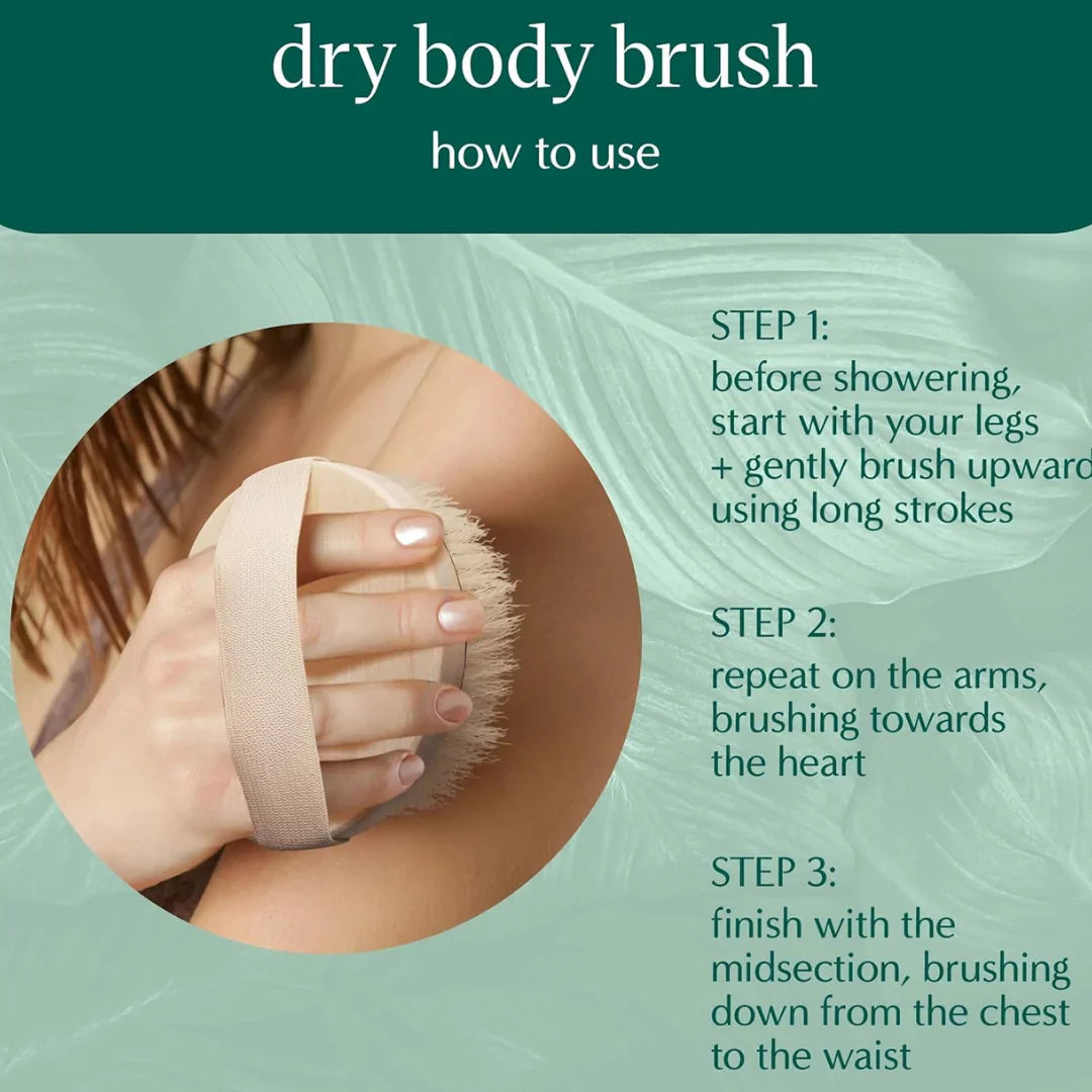 Sustainable Body Brush | For gentle exfoliation and skin care