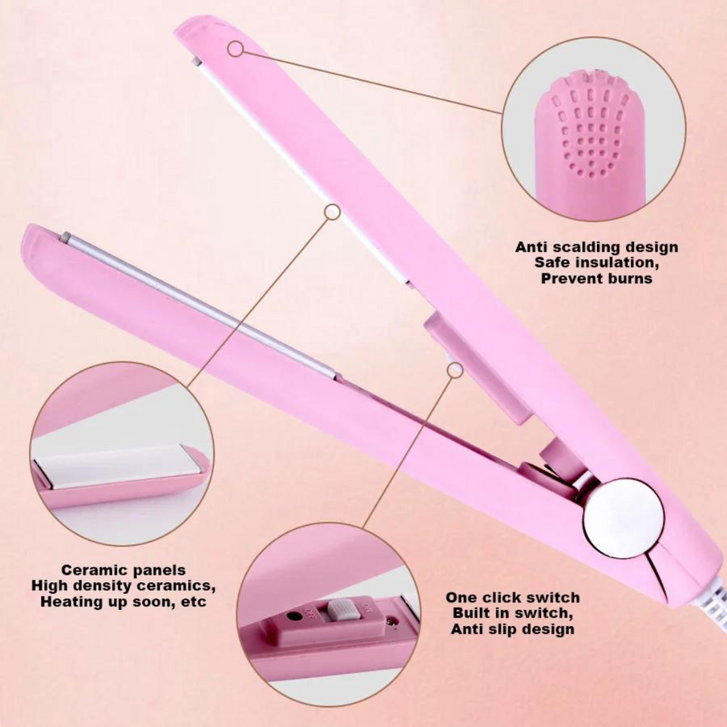 MiniCurler: Ceramic Mini Curling and Straightening Iron