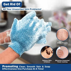 Exfoliating Bath Gloves – Set of 2