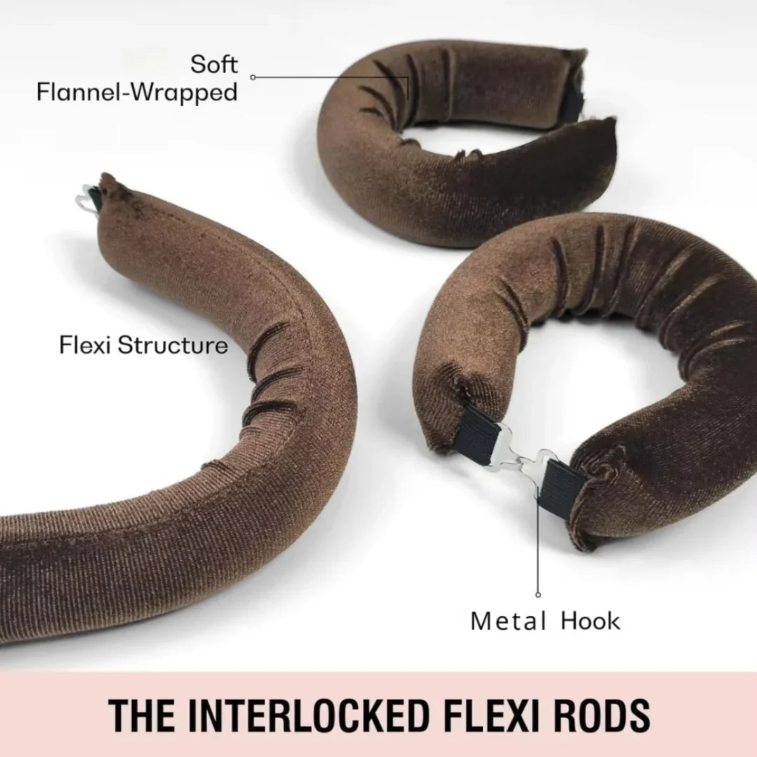 Gentle Hair Roller Set without Heat