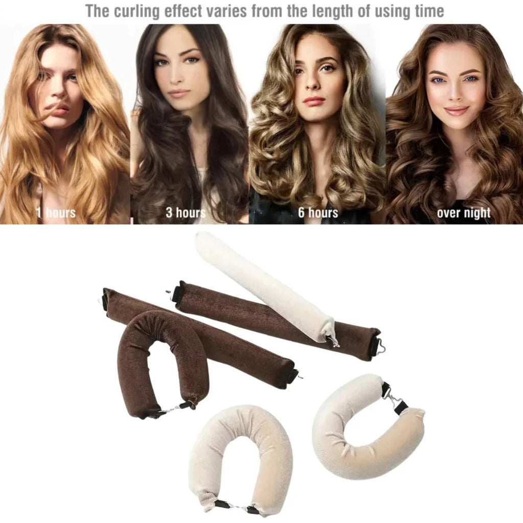 Gentle Hair Roller Set without Heat