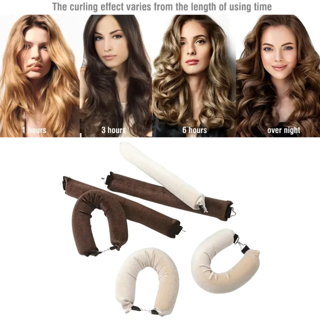 Gentle Hair Roller Set without Heat