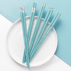 DineLux – Luxurious Chopstick Set with Refined Designs (5 Pairs)