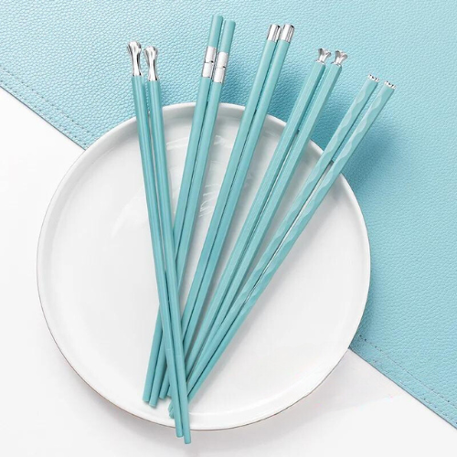 DineLux – Luxurious Chopstick Set with Refined Designs (5 Pairs)