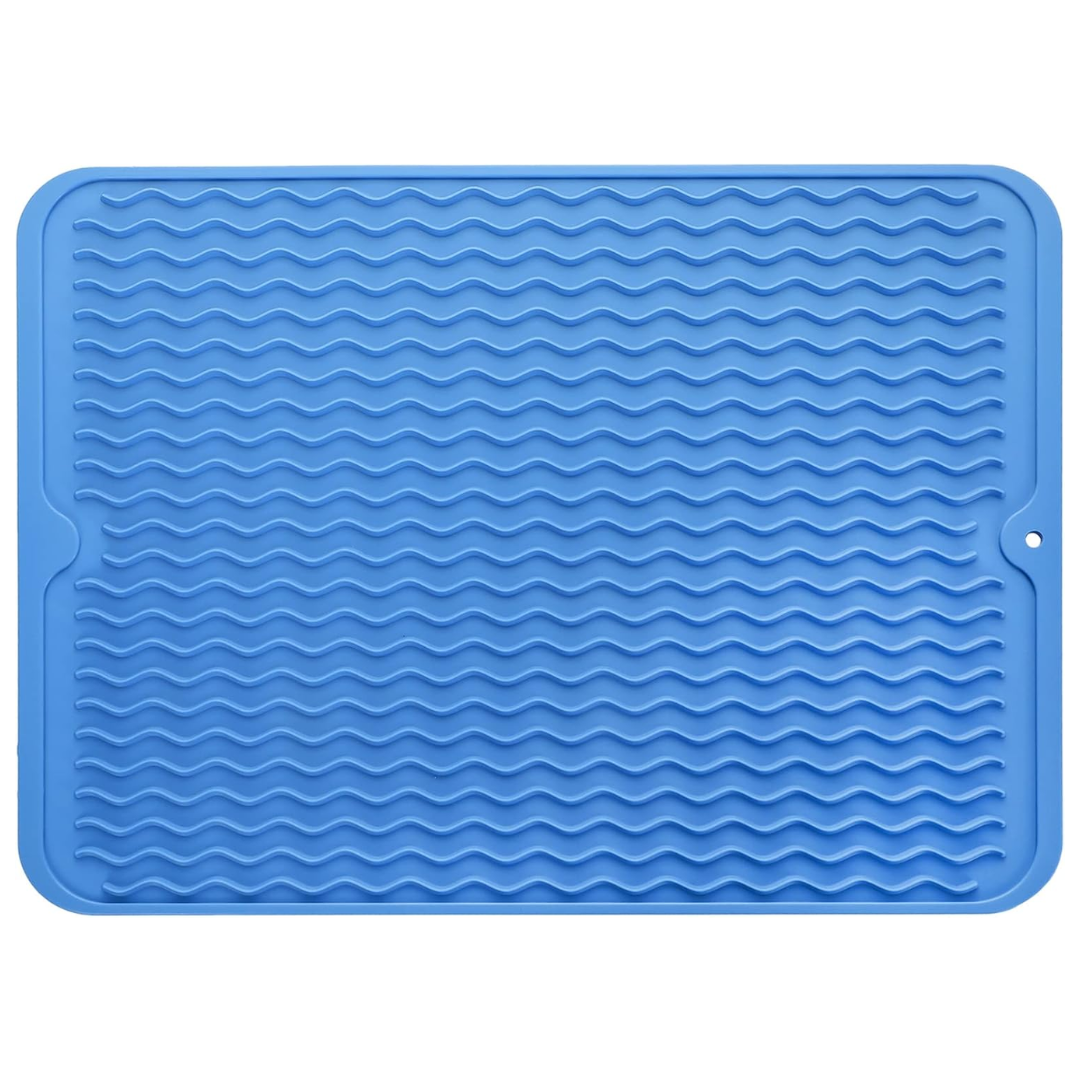 KÜCHENWELLA Silicone Kitchen Mat | Heat Resistant & Non-Slip | Dish Mat, Refrigerator & Drawer Liner | BPA-Free & Easy to Clean