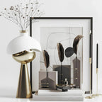 LumiDome Sculpted Table Lamp