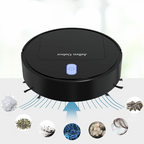 Cleanoro S6 Robot Vacuum Cleaner | Compact & Intelligent | For Pet Hair, Hard Floors & Carpets | 2h Runtime