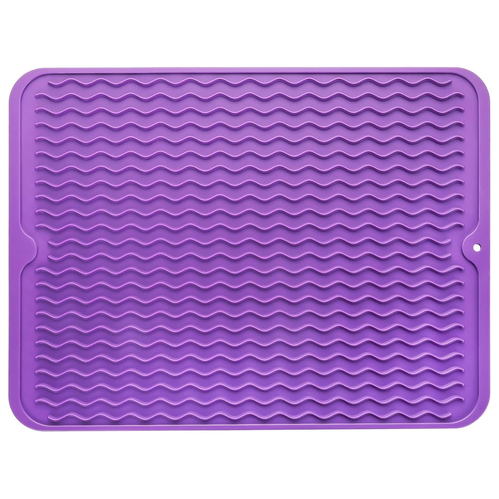 KÜCHENWELLA Silicone Kitchen Mat | Heat Resistant & Non-Slip | Dish Mat, Refrigerator & Drawer Liner | BPA-Free & Easy to Clean