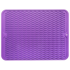 KÜCHENWELLA Silicone Kitchen Mat | Heat Resistant & Non-Slip | Dish Mat, Refrigerator & Drawer Liner | BPA-Free & Easy to Clean