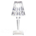 Acrylic Crystal Table Lamp – Artistic Design, Dimmable, Energy Saving, Ideal for Living Room or Bedroom