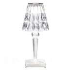 Acrylic Crystal Table Lamp – Artistic Design, Dimmable, Energy Saving, Ideal for Living Room or Bedroom
