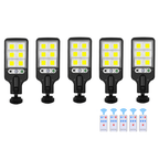 Solar LED outdoor spotlight with motion sensor