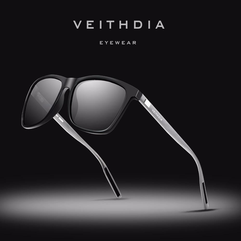 Unisex Retro Aluminum Sunglasses Polarized Lens