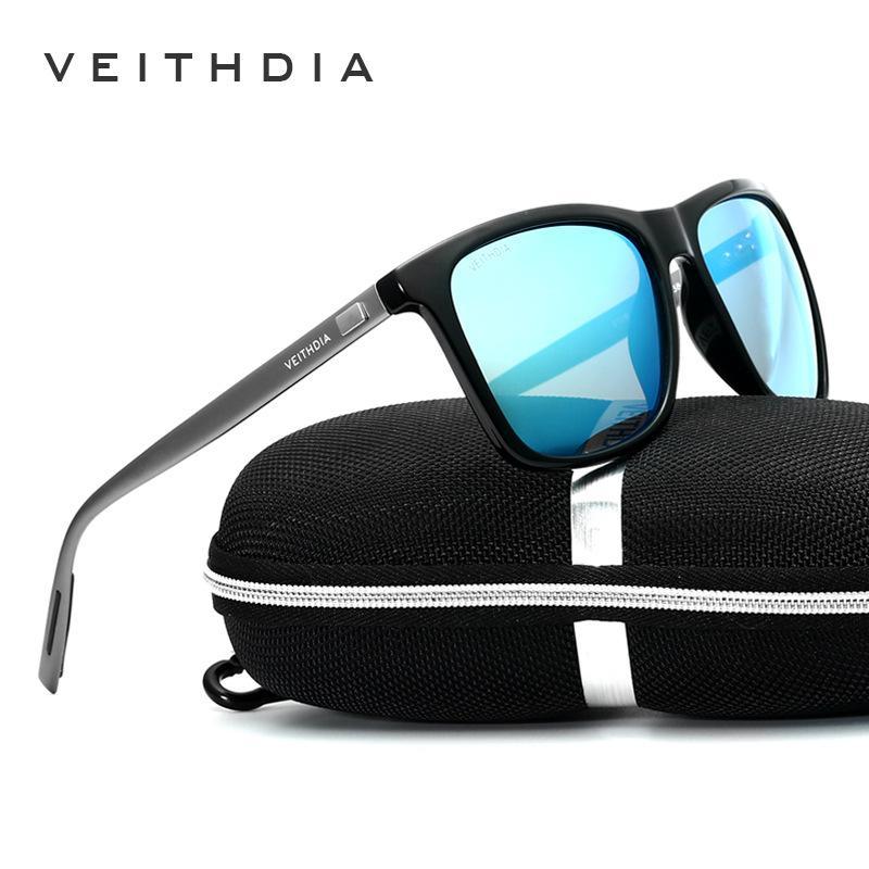 Unisex Retro Aluminum Sunglasses Polarized Lens