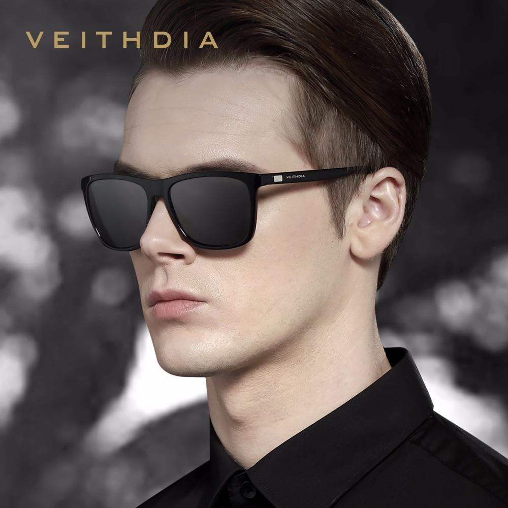 Unisex Retro Aluminum Sunglasses Polarized Lens