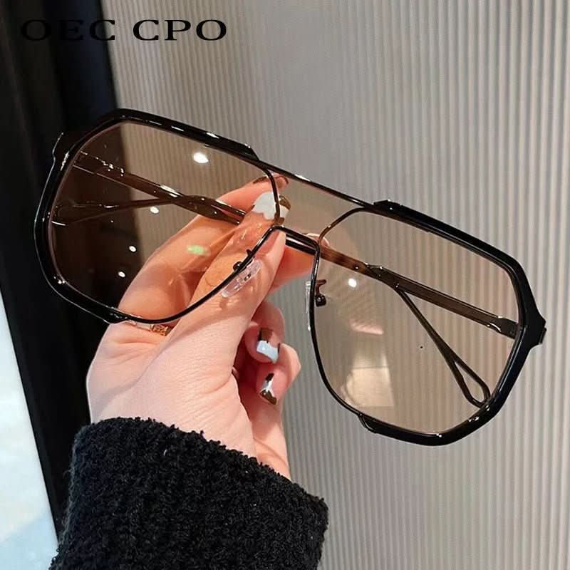 Stylish Plus Size Sunglasses with UV400 & Fashion Factor