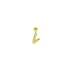 Dainty Satellite Bubble Letter Name Necklace