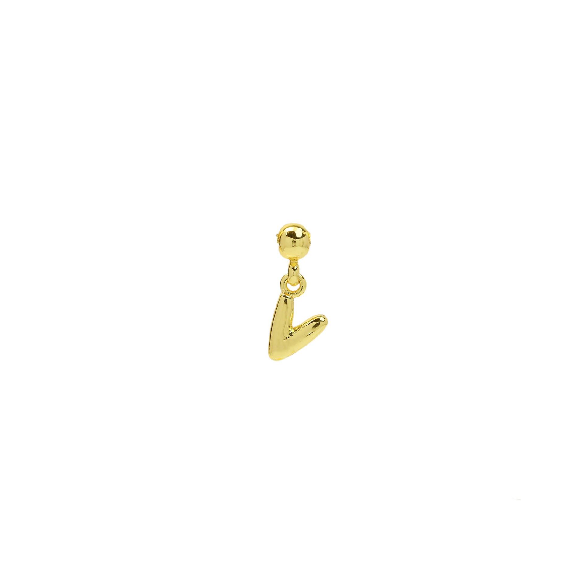 Dainty Satellite Bubble Letter Name Necklace