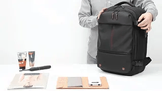 VacuPro – Compression Travel Backpack with Built-In Vacuum System | Space-Saving Cabin Bag
