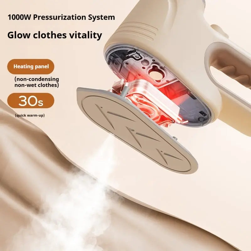 Vacuum Clothing Steamer – Wrinkle-Free Ironing without Moisture Marks