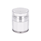Vacuum bottle for facial cream for dispensing made of acrylic