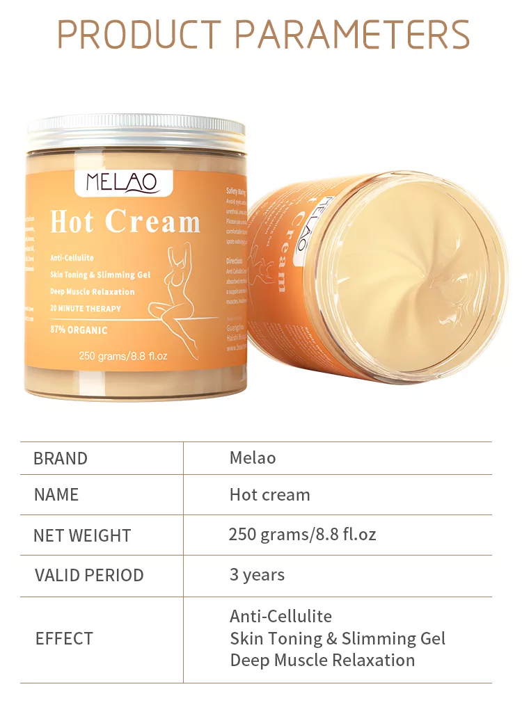 Ultimate Shape Cream – boosts fat burning – reduces cellulite – wall clock