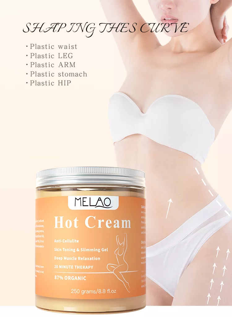 Ultimate Shape Cream – boosts fat burning – reduces cellulite – wall clock
