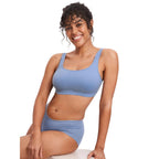 Velcro All-in-One Wireless Nursing Bra for Pumping and Breastfeeding