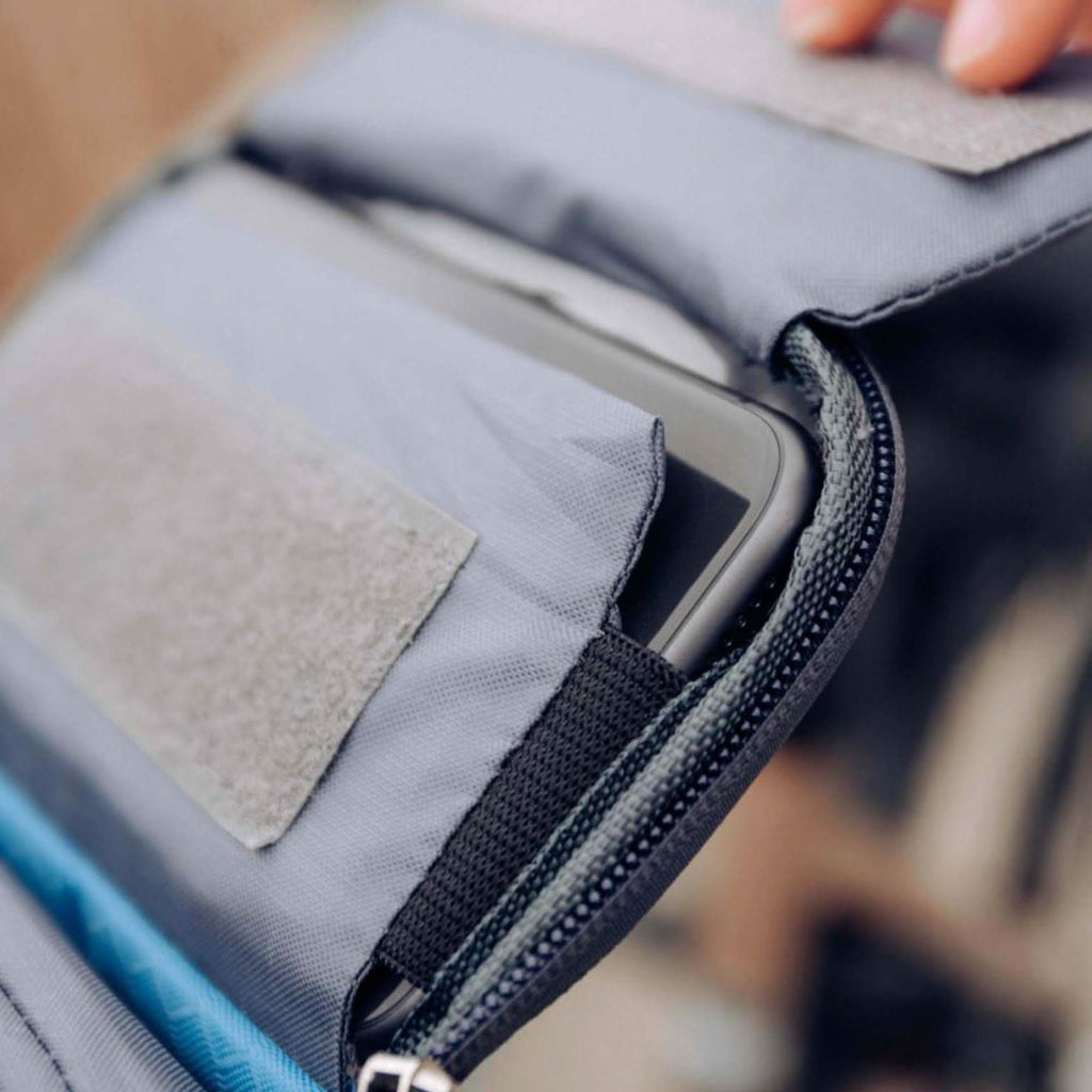 Waterproof Bicycle Handlebar Bag with Touchscreen Access
