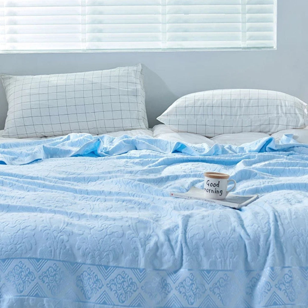 Velour Blossom Dream Throw Blanket