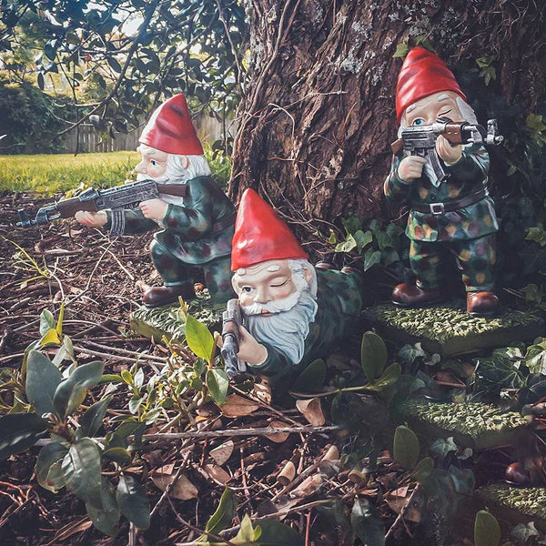 Garden Gnome Army – Weather-Resistant Decorative Figures for the Garden