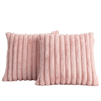 Ultra-soft decorative pillowcase 45×45 cm made of plush
