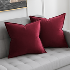 Velvet Decorative Cushion Cover – Soft Elegant Pillowcase