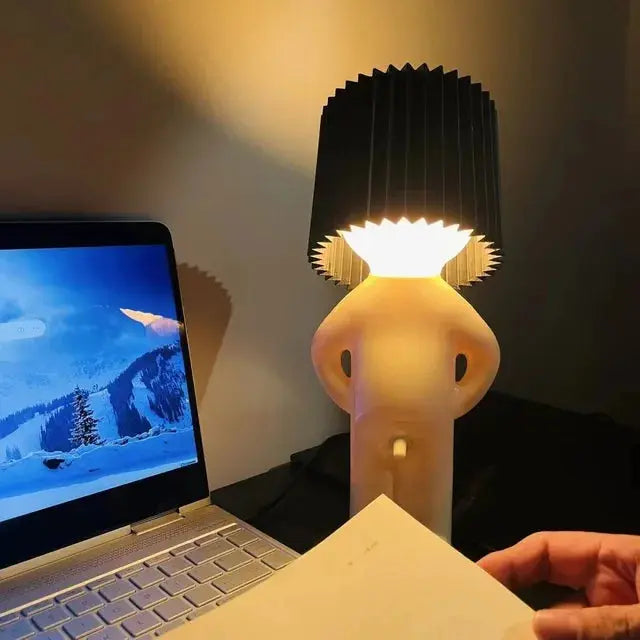 Playful LED Table Lamp – Cozy & Creative Light