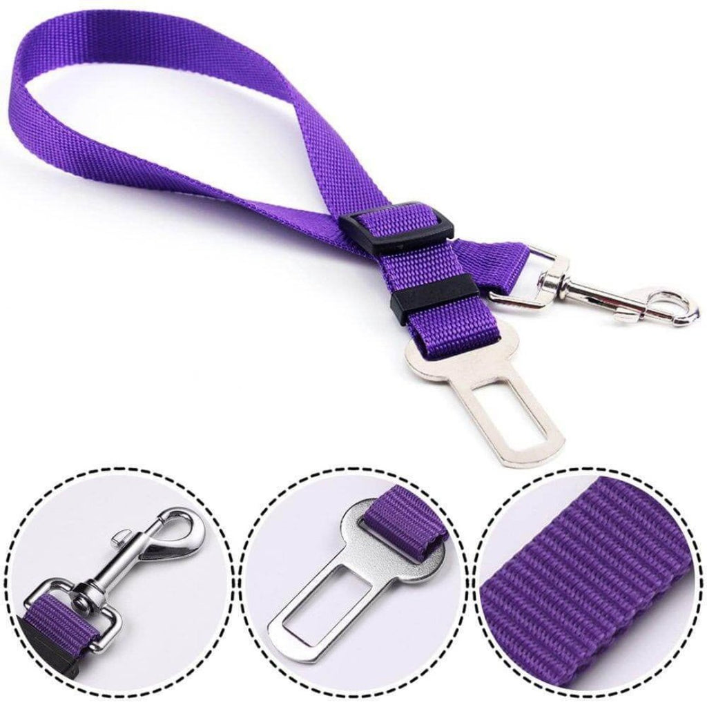 Pupguard - Adjustable Dog Seat Belt for Car, Rotating Click Closure