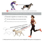 Hands-free walking – with leash & bag in one