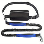 Hands-free walking – with leash & bag in one