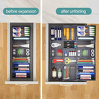 Adjustable Multilevel Drawer Organizer for Effortless Storage