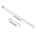 Adjustable Stainless Steel Cutlery Set with Extendable Fork and Spoon