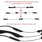 Adjustable Silicone Glasses Strap – Non-Slip & Skin-Friendly