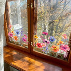 Transform your window into a flower paradise – visible for indoors & outdoors