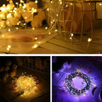 Enchanting LED Firework String Lights