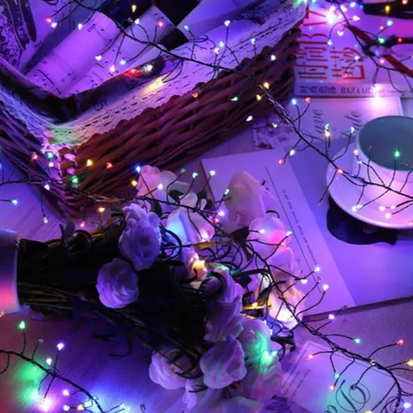 Enchanting LED Firework String Lights