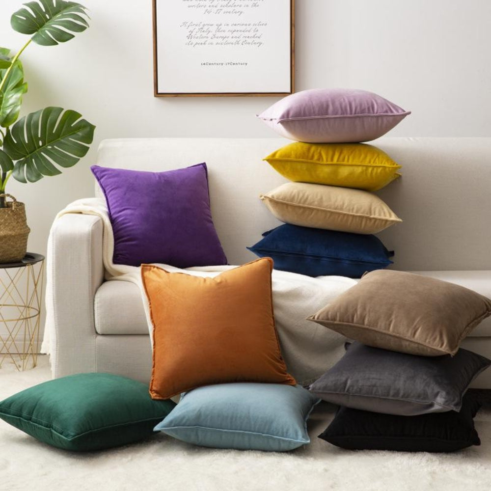 Vesta Nordic Faux Leather Cushion Cover