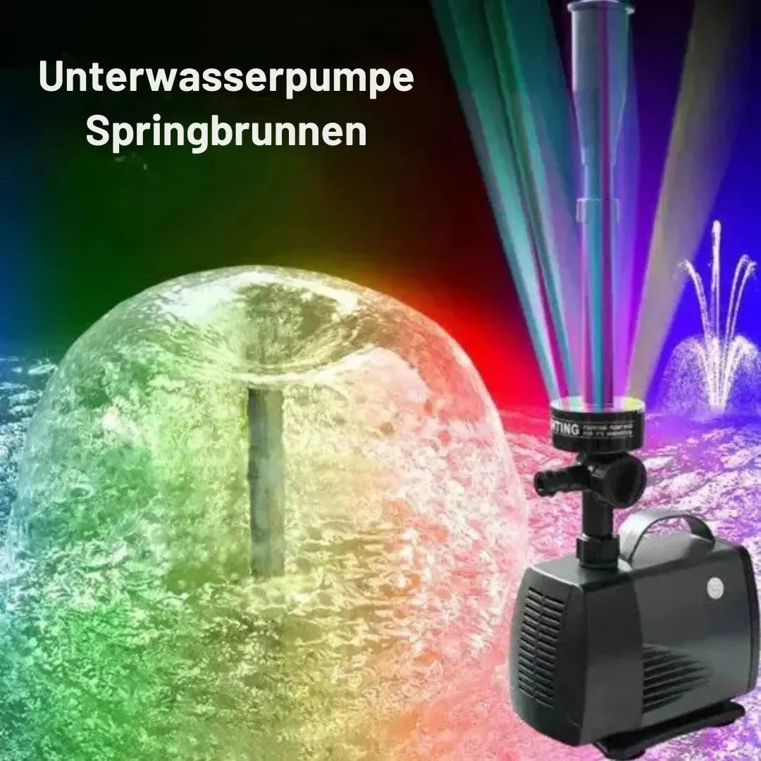 Versatile Garden Fountain Pump – Quiet Operation & Atmospheric Water Games