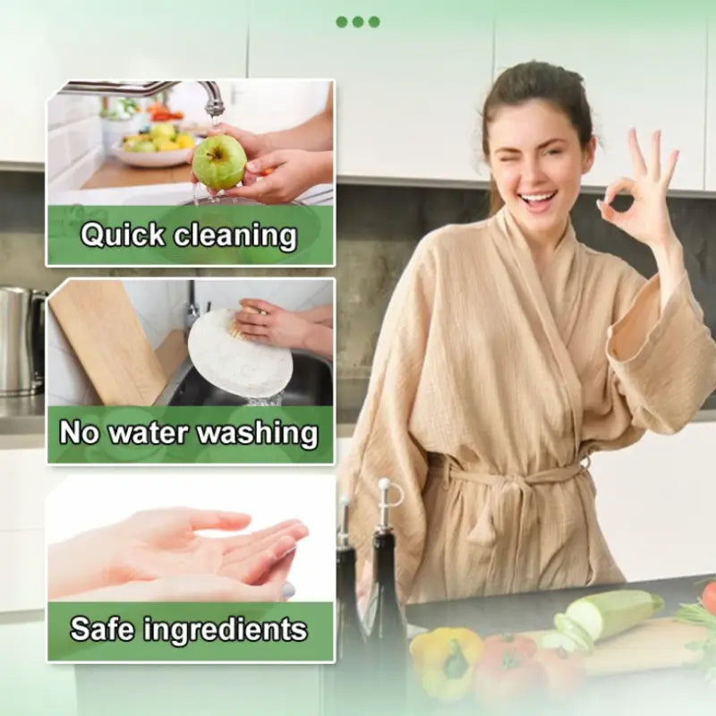 Versatile cleaning solution - Powerful, streak-free cleaning