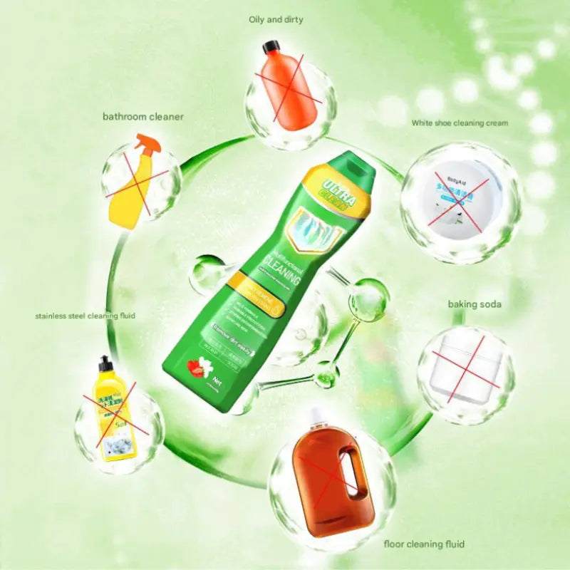 Versatile cleaning solution - Powerful, streak-free cleaning