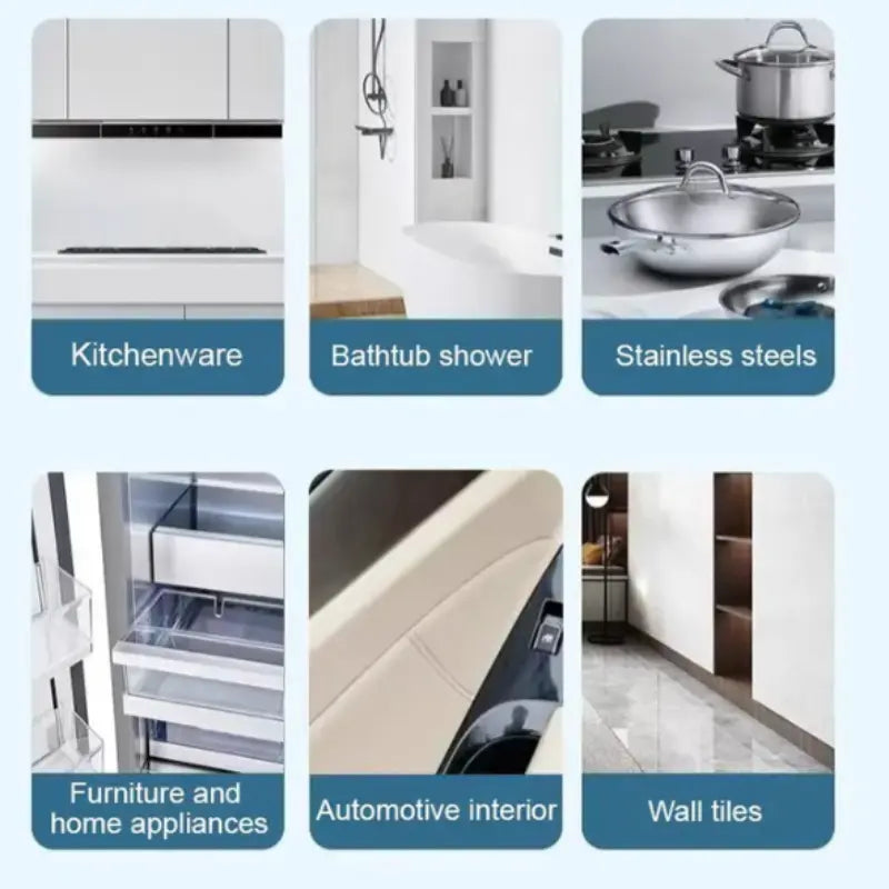 Versatile cleaning solution - Powerful, streak-free cleaning
